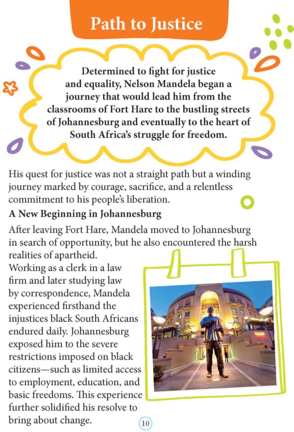 Dreamland Publications Nelson Mandela Icons of Inspiration Illustrated Biography for Kids - 9789358069167