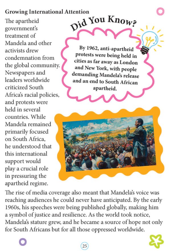 Dreamland Publications Nelson Mandela Icons of Inspiration Illustrated Biography for Kids - 9789358069167
