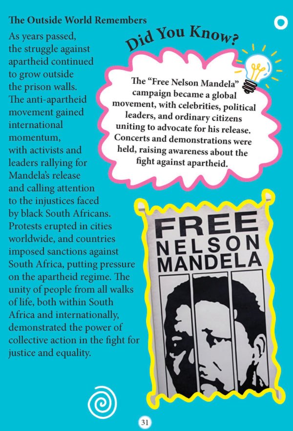 Dreamland Publications Nelson Mandela Icons of Inspiration Illustrated Biography for Kids - 9789358069167