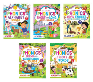 Dreamland Publications Phonics Reader 5 Books Pack - 9789389281392