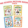 Dreamland Publications Pre- School Picture Books - Alphabet And Number Writing Pack - 9789387177611