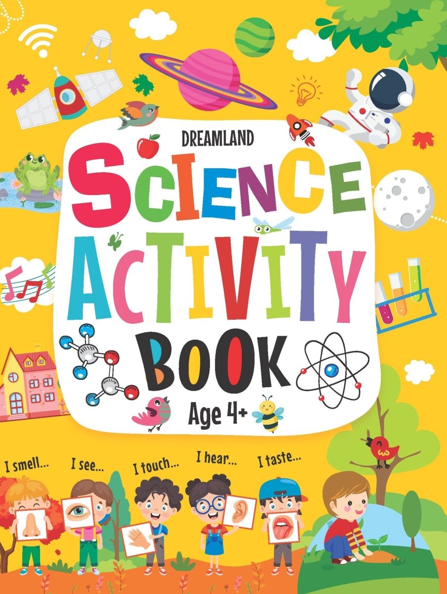 Dreamland Publications Science Activity Book Age 4+ - 9789395588119