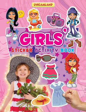 Dreamland Publications Sticker Activity Book- Girls - 9789350896815