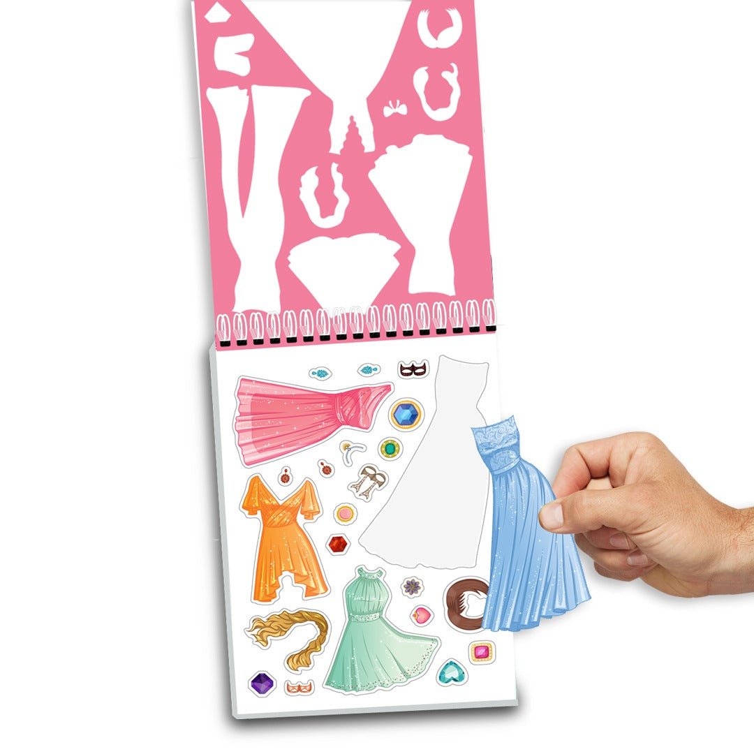 Dreamland Publications Style Studio Fashion Sketch Book - Creative Fun - Sticker Book