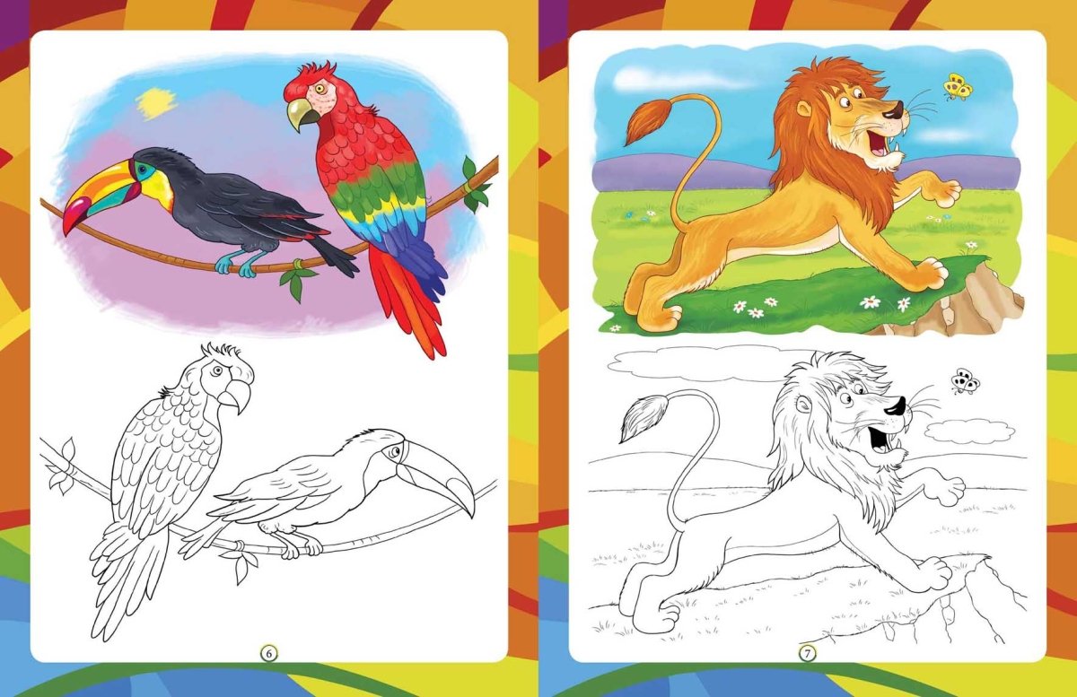 Dreamland Publications Super Colouring Book (5 Titles) Pack - 9789350890622