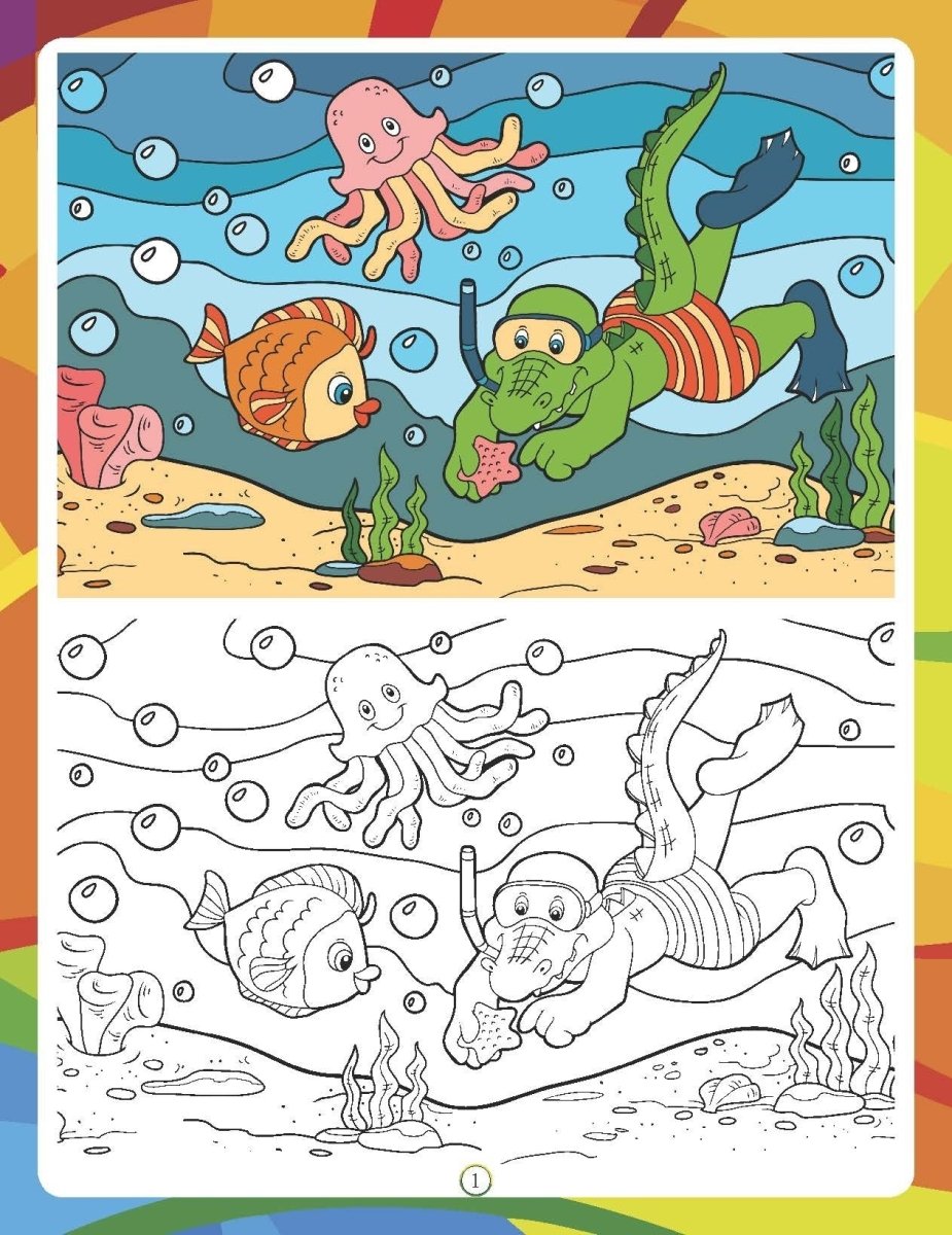 Dreamland Publications Super Colouring Book (5 Titles) Pack - 9789350890622