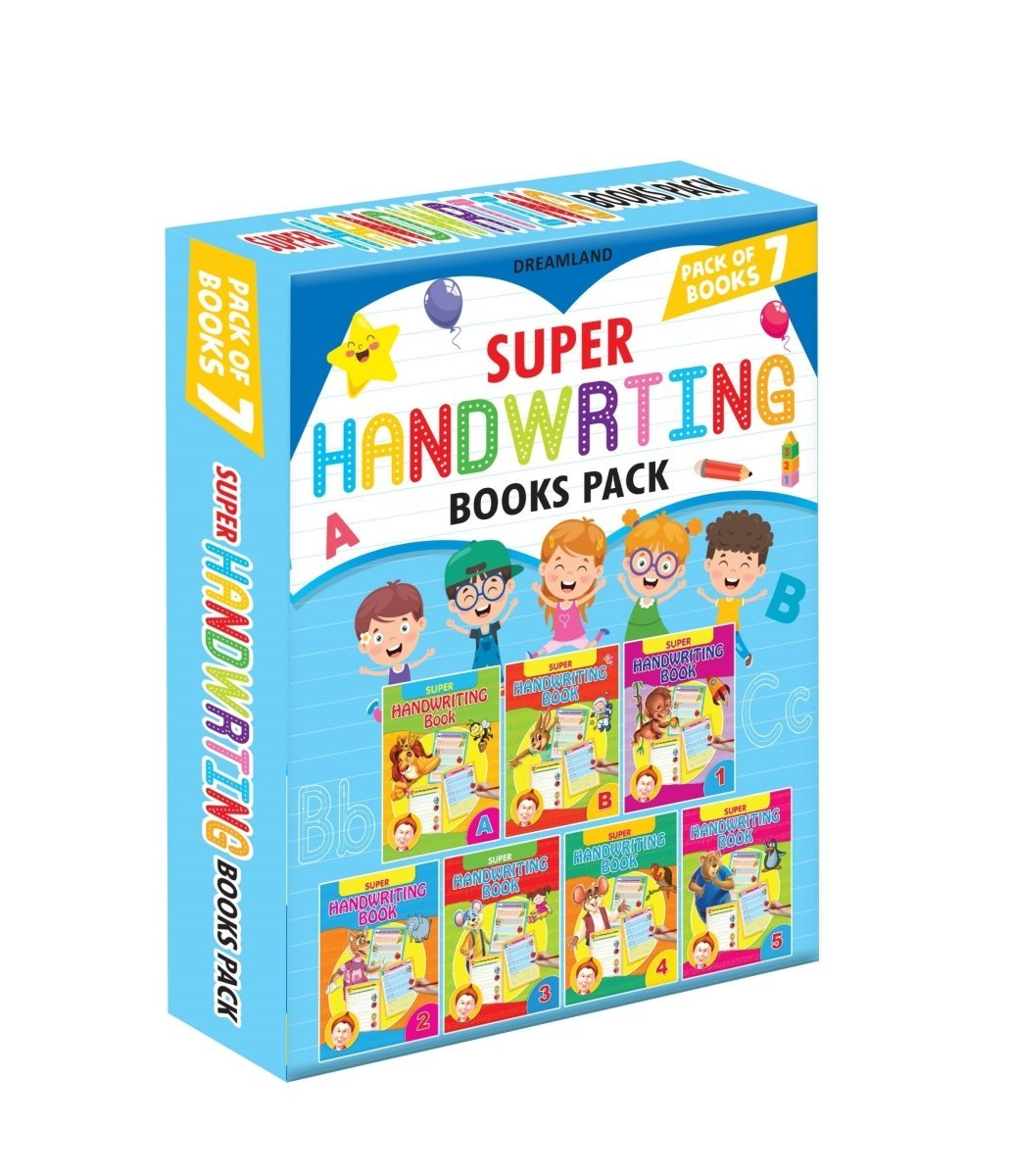 Dreamland Publications Super Handwriting Books Pack- (7 Titles) - 9789388371667