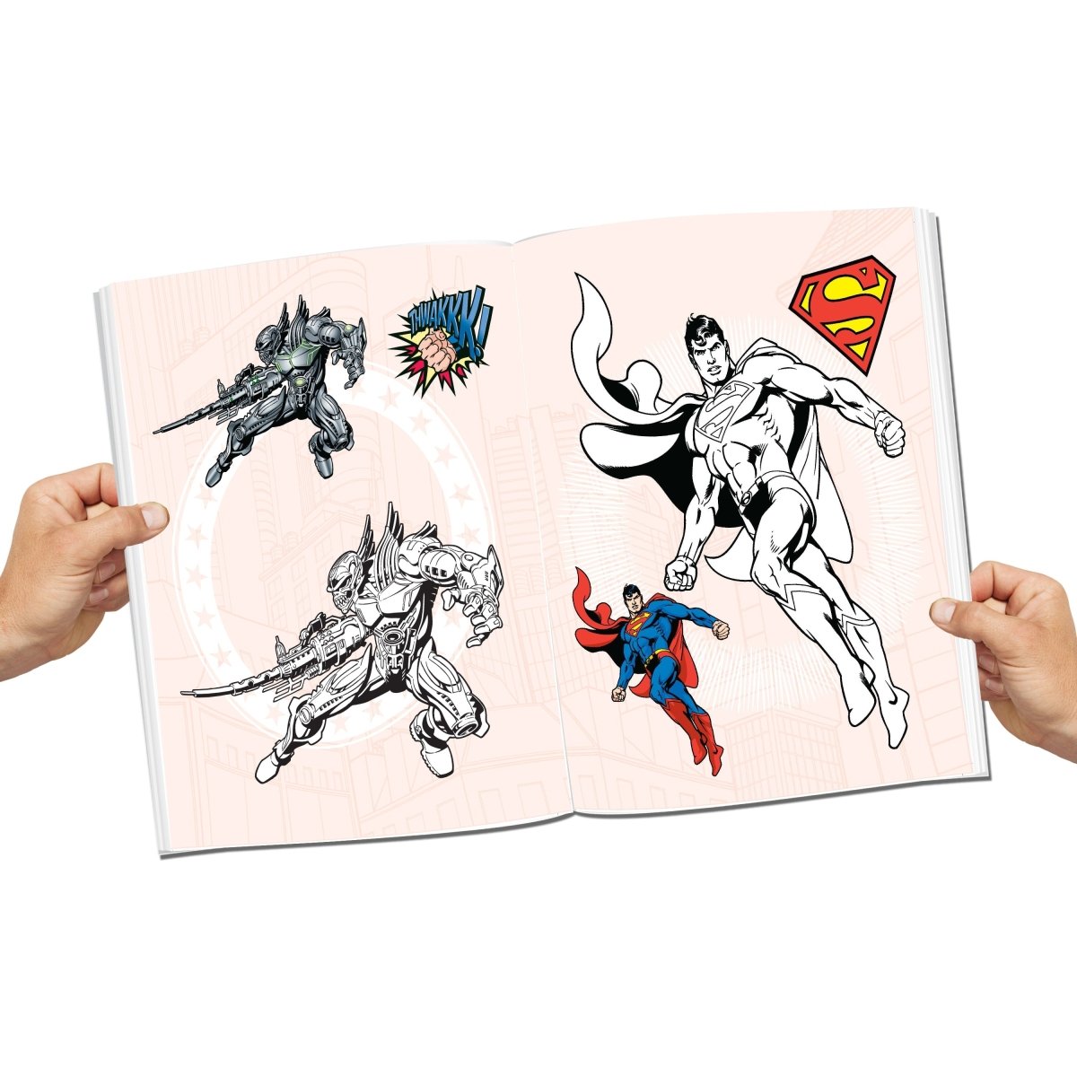 Dreamland Publications Superman Copy Colouring And Activity Books Pack (A Pack of 5 Books) - 9789394767843