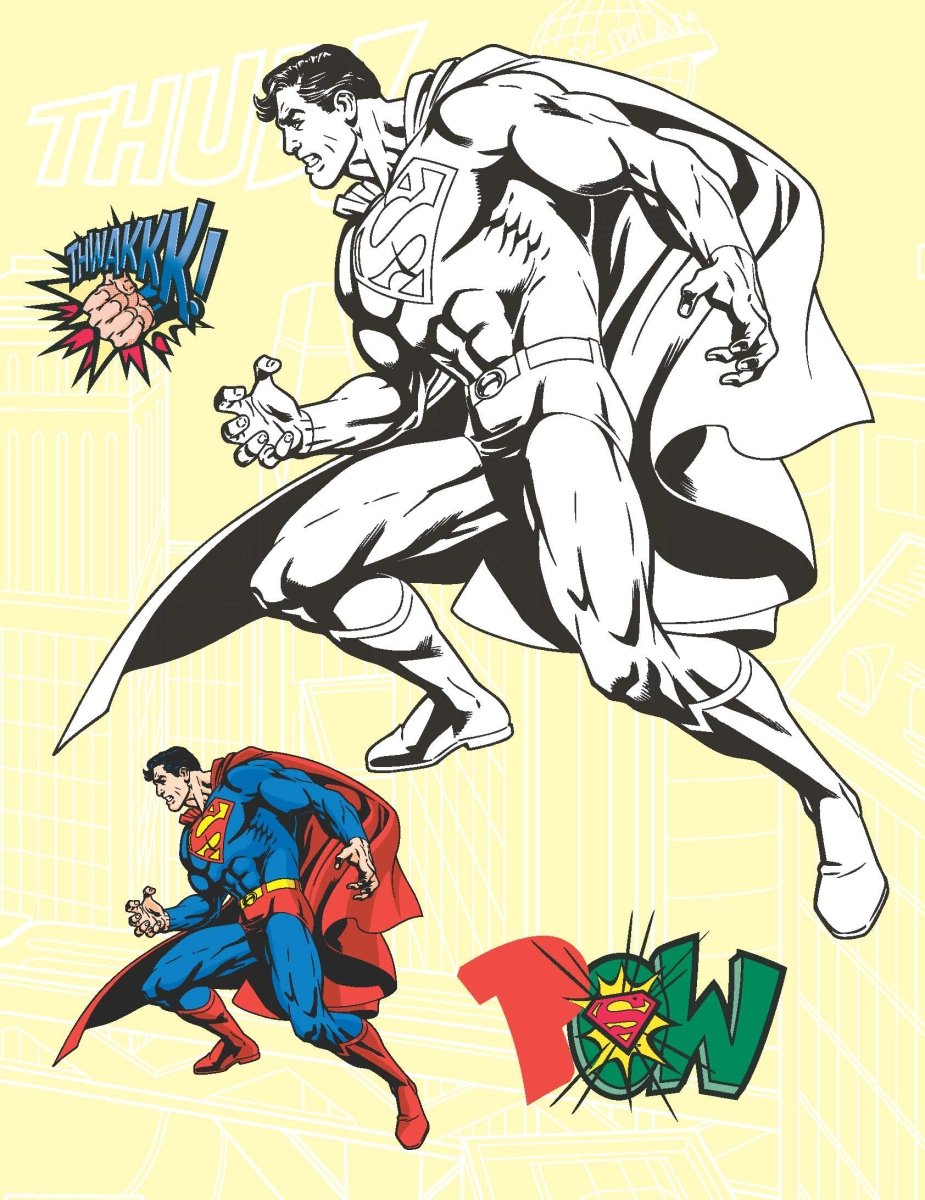 Dreamland Publications Superman Copy Colouring Book 1 - 9789394767256
