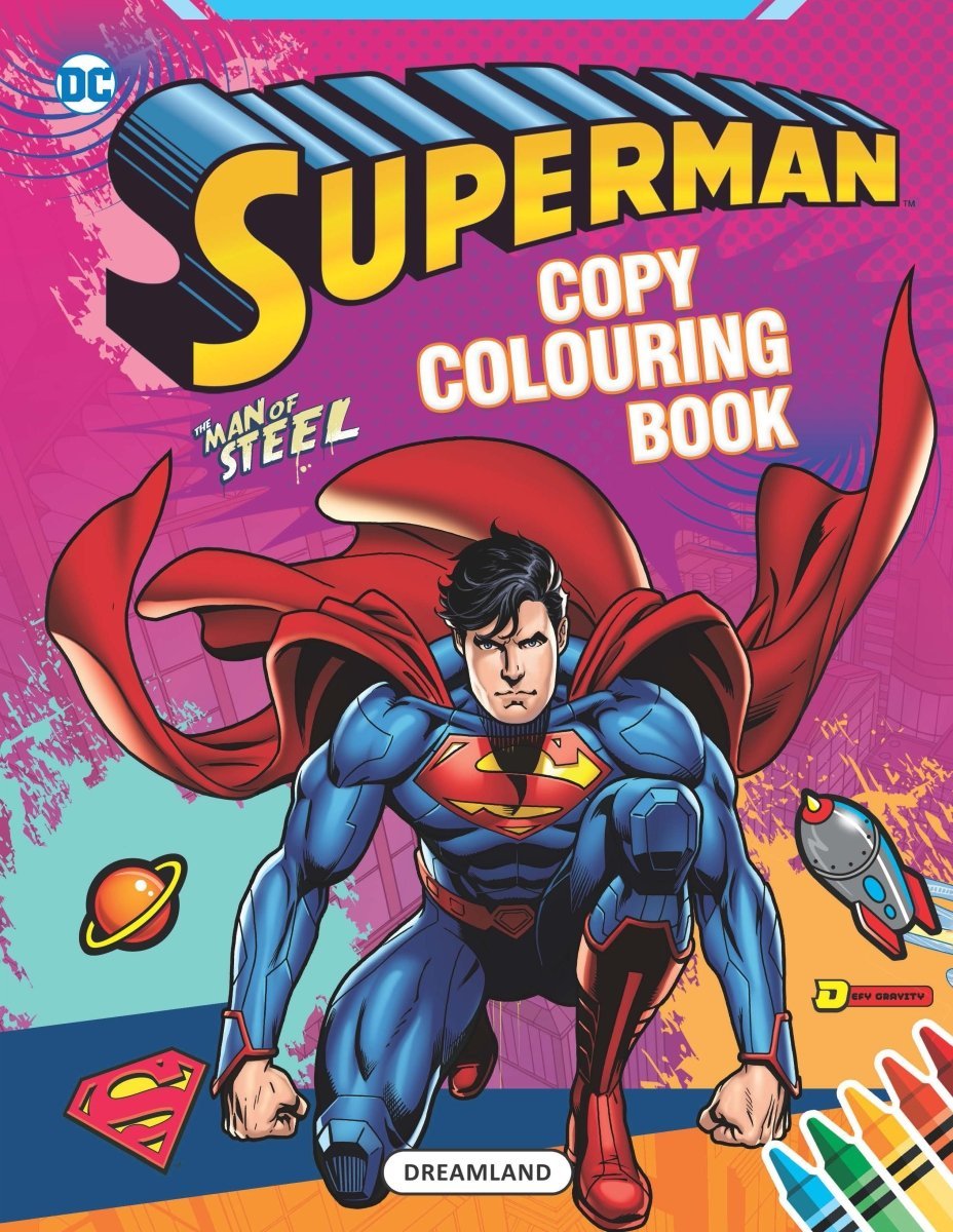 Dreamland Publications Superman Copy Colouring Book - 9789394767041
