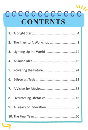 Dreamland Publications Thomas Edison Icons of Inspiration Illustrated Biography for Kids - 9789358067828