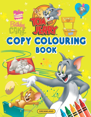 Dreamland Publications Tom and Jerry Copy Coloring Book - 9789394767959