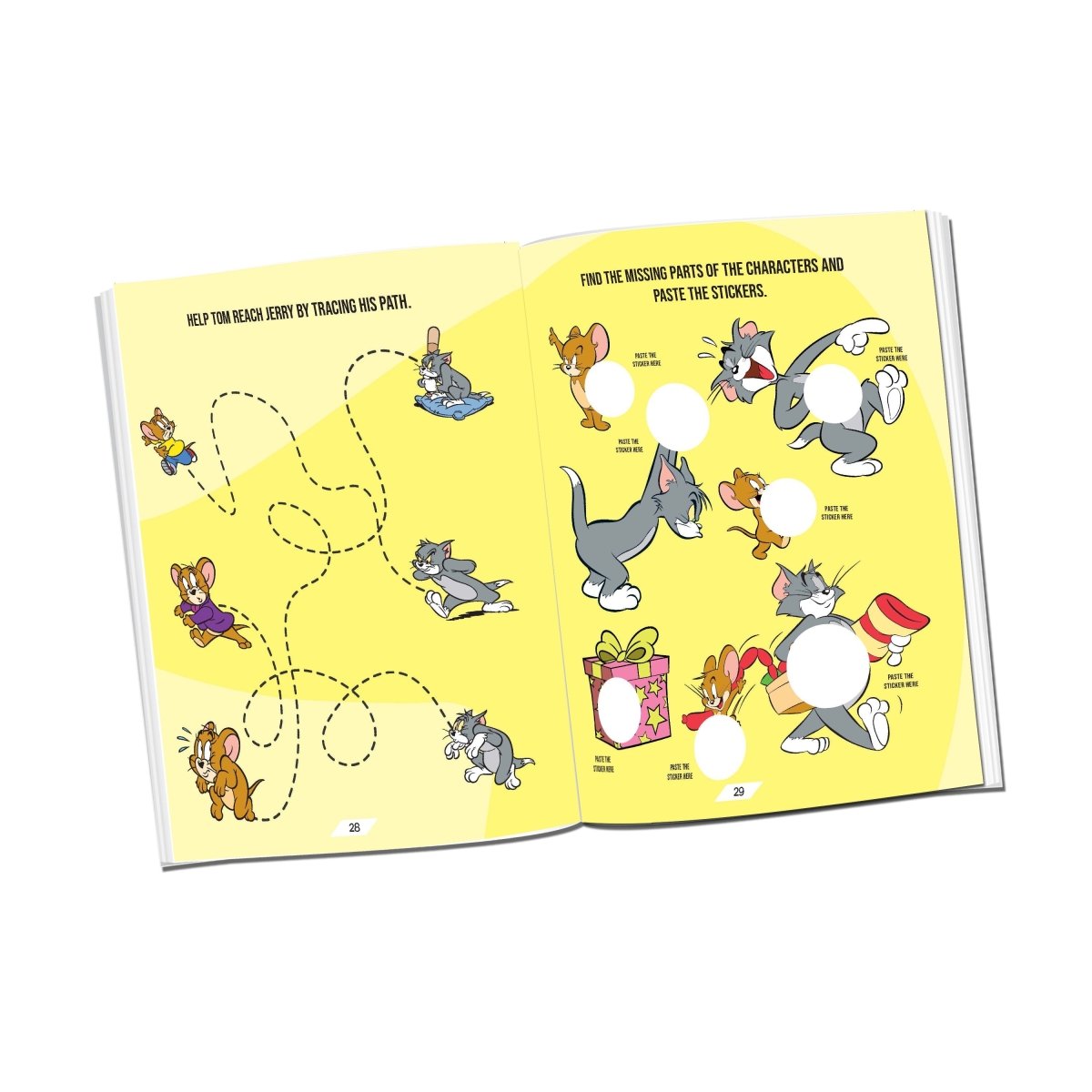 Dreamland Publications Tom and Jerry Copy Colouring And Activity Books Pack ( A Pack of 3 Books) - 9789394767867