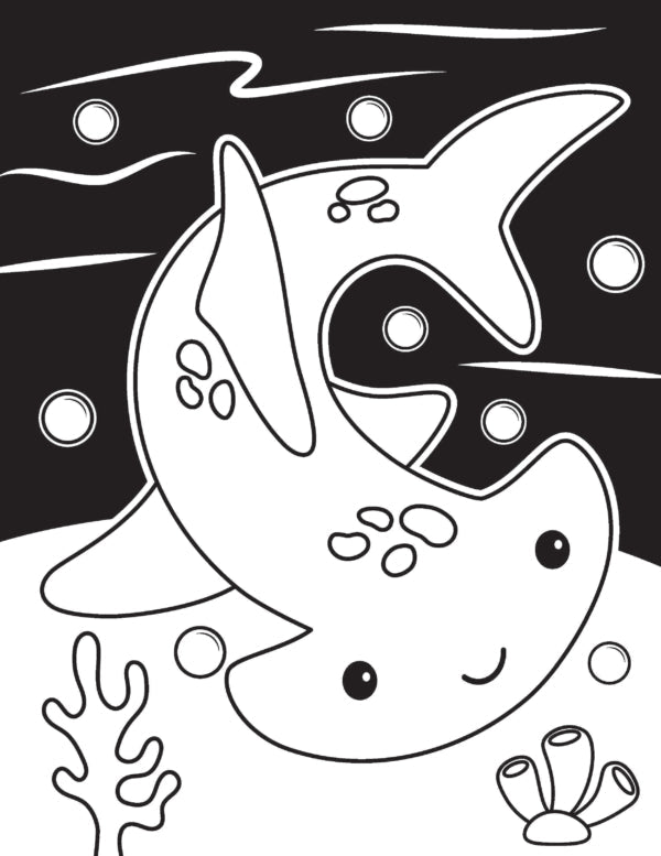 Dreamland Publications Under Ocean Neon Colour and Sticker Dots Book Over 500 Stickers - 9789358064070