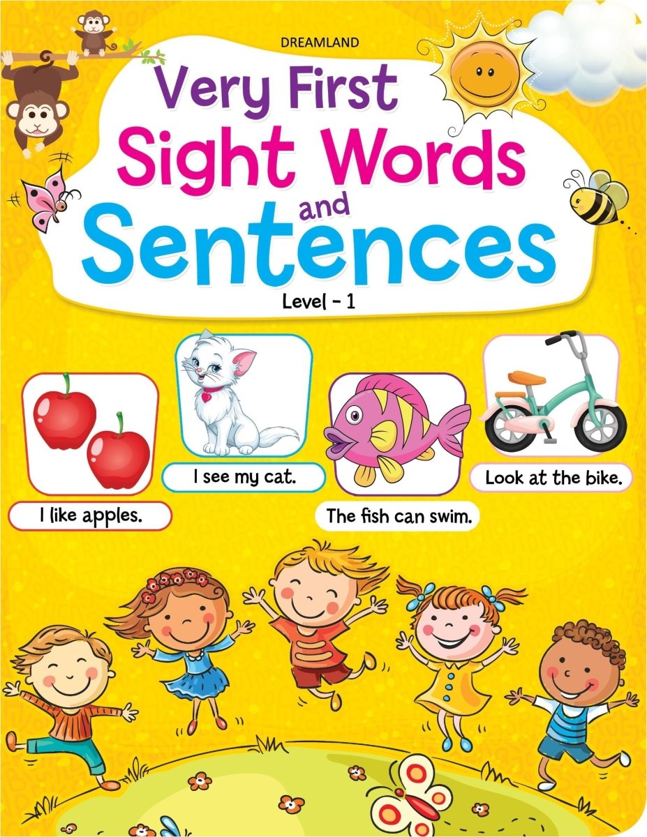 Dreamland Publications Very First Sight Words Sentences Level 1 - 9789387971998