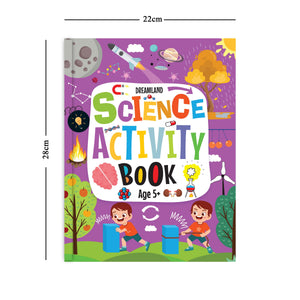 Dreamland Science Activity Books Pack- A Set of 3 Books - Activity Book for children - Books