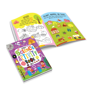Dreamland Science Activity Books Pack- A Set of 3 Books - Activity Book for children - Books