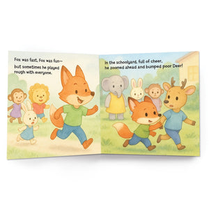 Dreamland Sorry Mr. Fox ! A Good Manners Picture Book for Toddlers and Preschoolers | Interactive Picture Board Book for Toddlers & Preschoolers | Audio-Visual Storybook with QR Code | Early Learning Book for Kids Age 1–4 Years | 16 Pages - Books