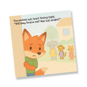 Dreamland Sorry Mr. Fox ! A Good Manners Picture Book for Toddlers and Preschoolers | Interactive Picture Board Book for Toddlers & Preschoolers | Audio-Visual Storybook with QR Code | Early Learning Book for Kids Age 1–4 Years | 16 Pages - Books
