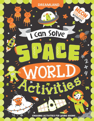 Dreamland Space World I Can Solve Activity Book for Kids 4-8 Years - Books
