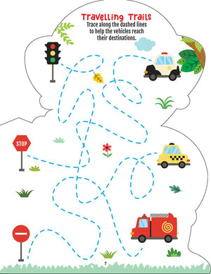 Dreamland Step into the Helpers Wonderland - Activity and Colouring Fun Book for Age 4+ - Books