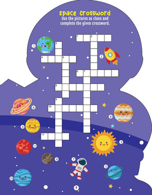 Dreamland Step into the Space World - Activity and Colouring Fun Book for Age 4+ - Books