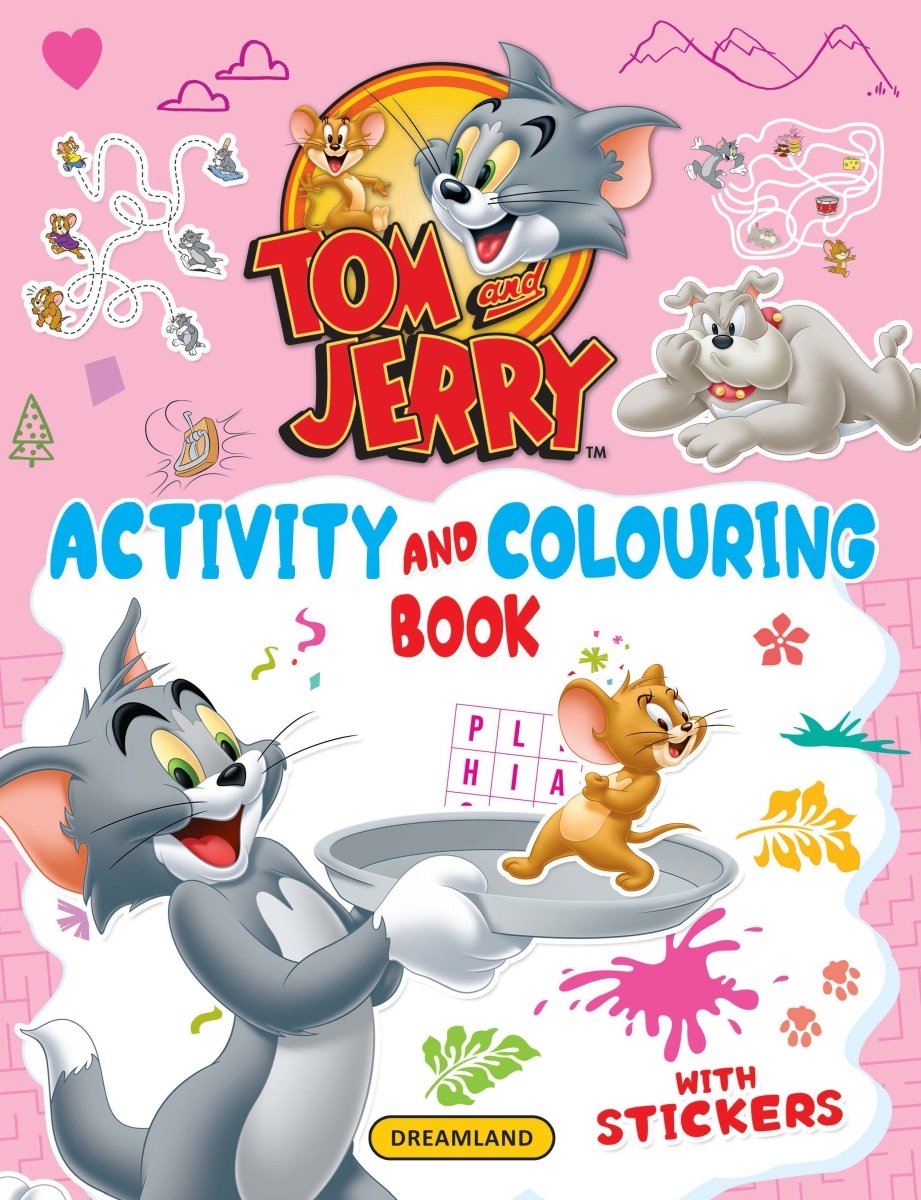 Dreamland Tom And Jerry Activity And Colouring Book - 9789394767973