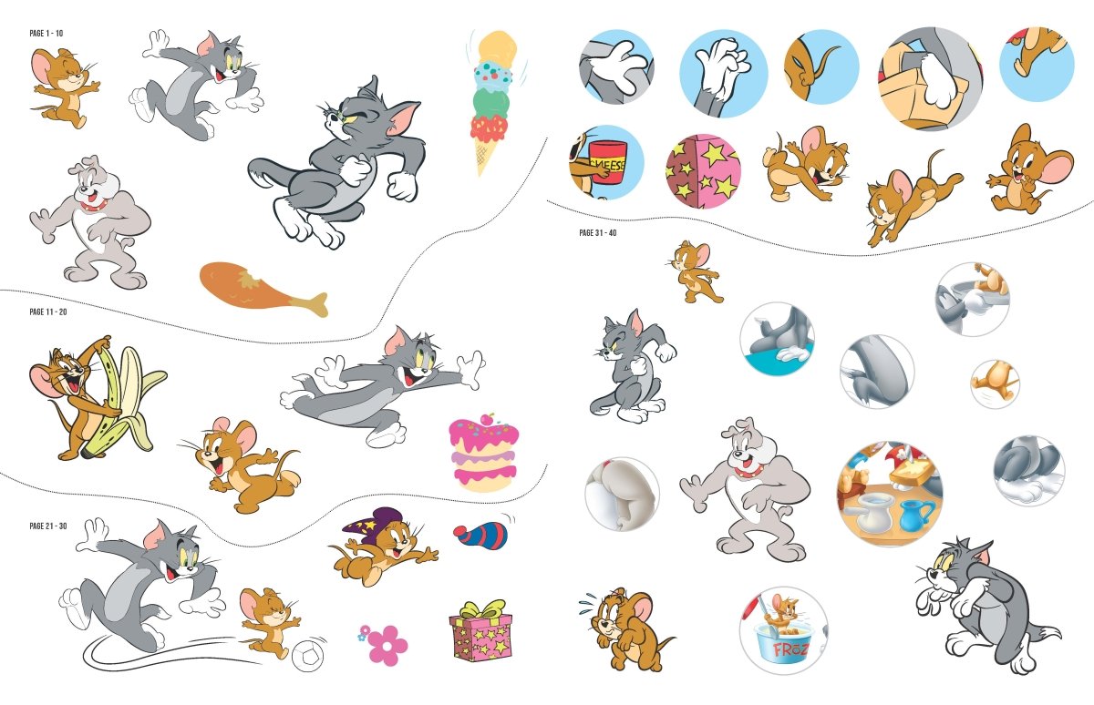 Dreamland Tom And Jerry Activity And Colouring Book - 9789394767973