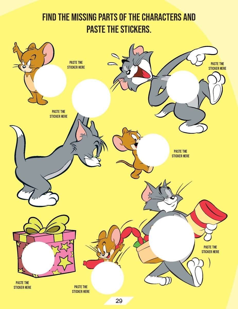 Dreamland Tom And Jerry Activity And Colouring Book - 9789394767973