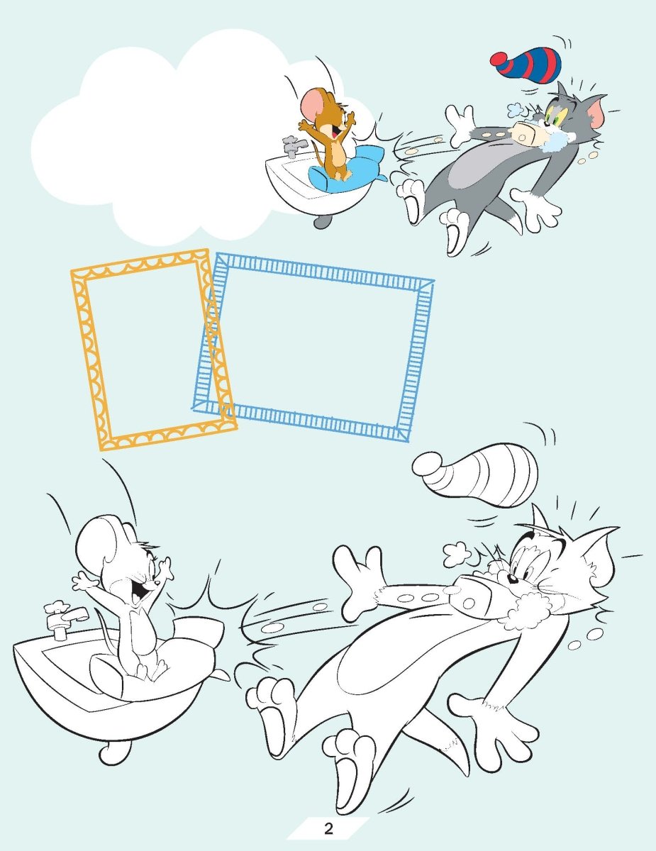 Dreamland Tom And Jerry Copy Colouring Book - 9789394767966