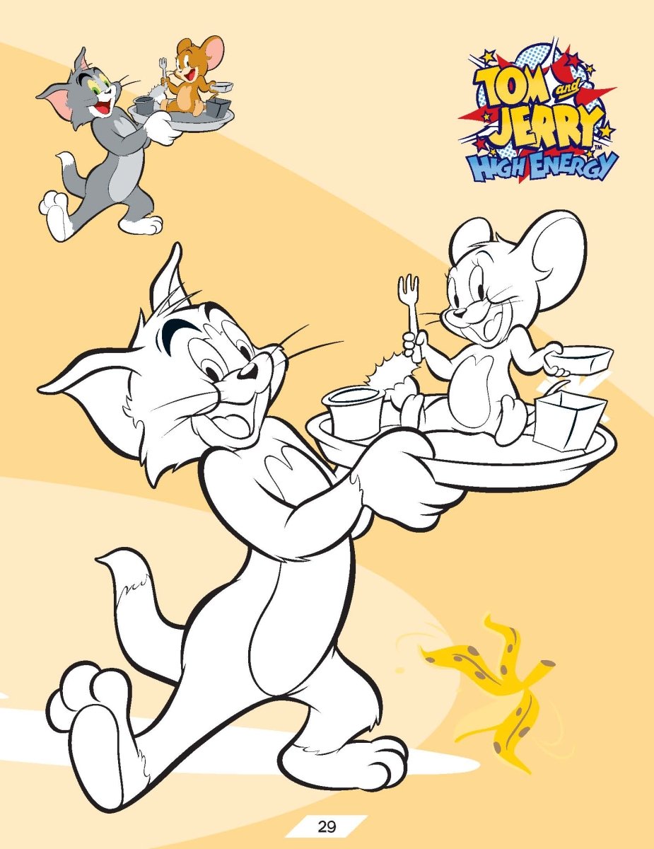 Dreamland Tom And Jerry Copy Colouring Book - 9789394767966