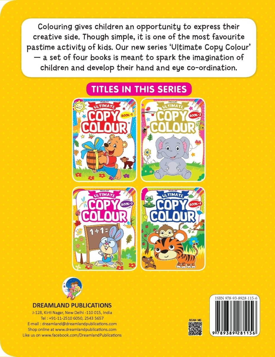 Dreamland Ultimate Copy Colour Book 3 - 9789389281156