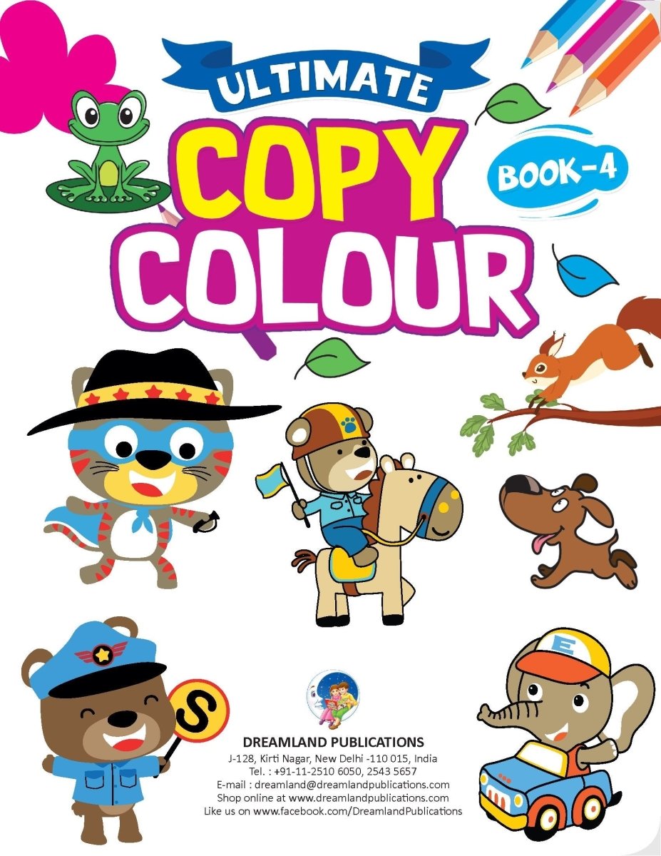 Dreamland Ultimate Copy Colour Book 4 - 9789389281163