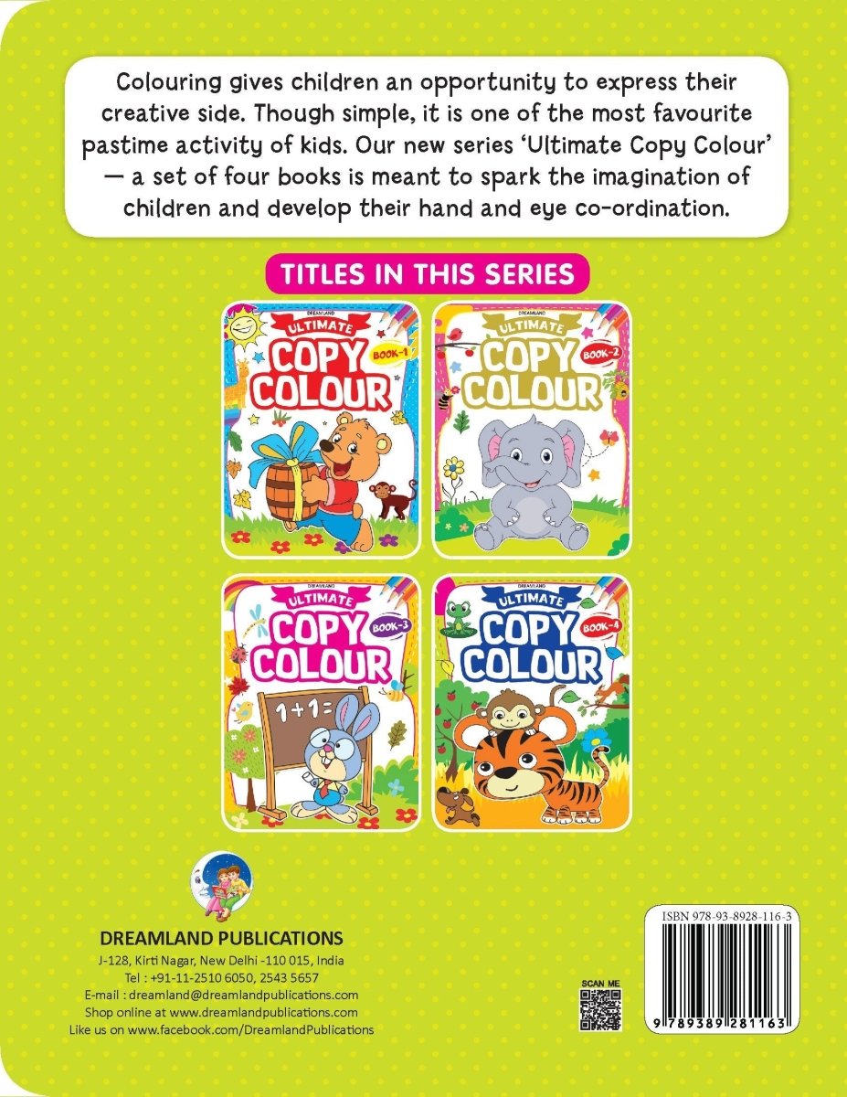Dreamland Ultimate Copy Colour Book 4 - 9789389281163