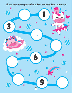 Dreamland Unicorn World Activities - I Can Solve Activity Book for Kids Age 4- 8 Years | With Colouring Pages, Mazes, Dot-to-Dots - Books
