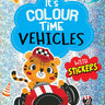 Dreamland Vehicles- It's Colour Time With Stickers - 9789395406680