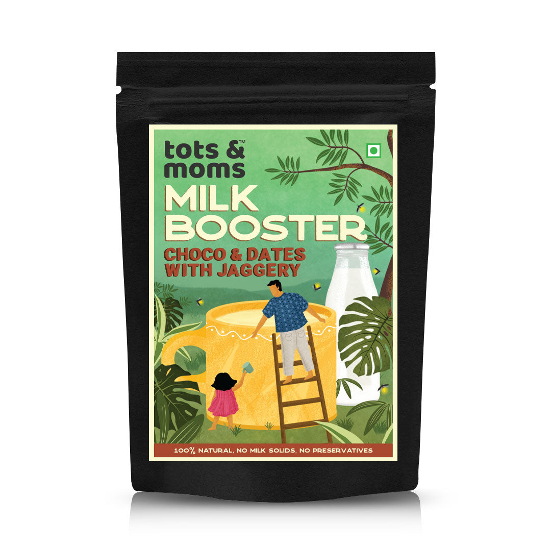 Tots & Moms  Iron Rich Choco Dates Milk Booster with Jaggery 200g