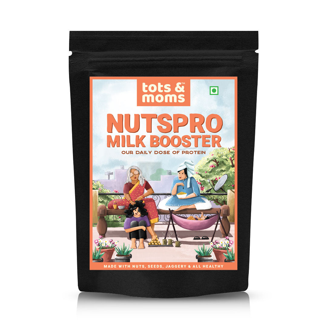 Tots & Moms High Protein Milk Booster- Nutspro with Jaggery 200g