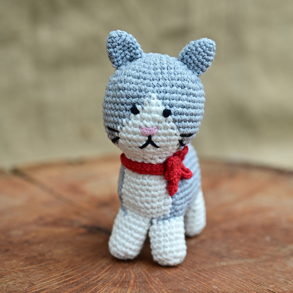 Himalayan Blooms Crochet Cat Toy