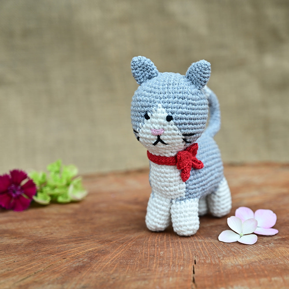 Himalayan Blooms Crochet Cat Toy