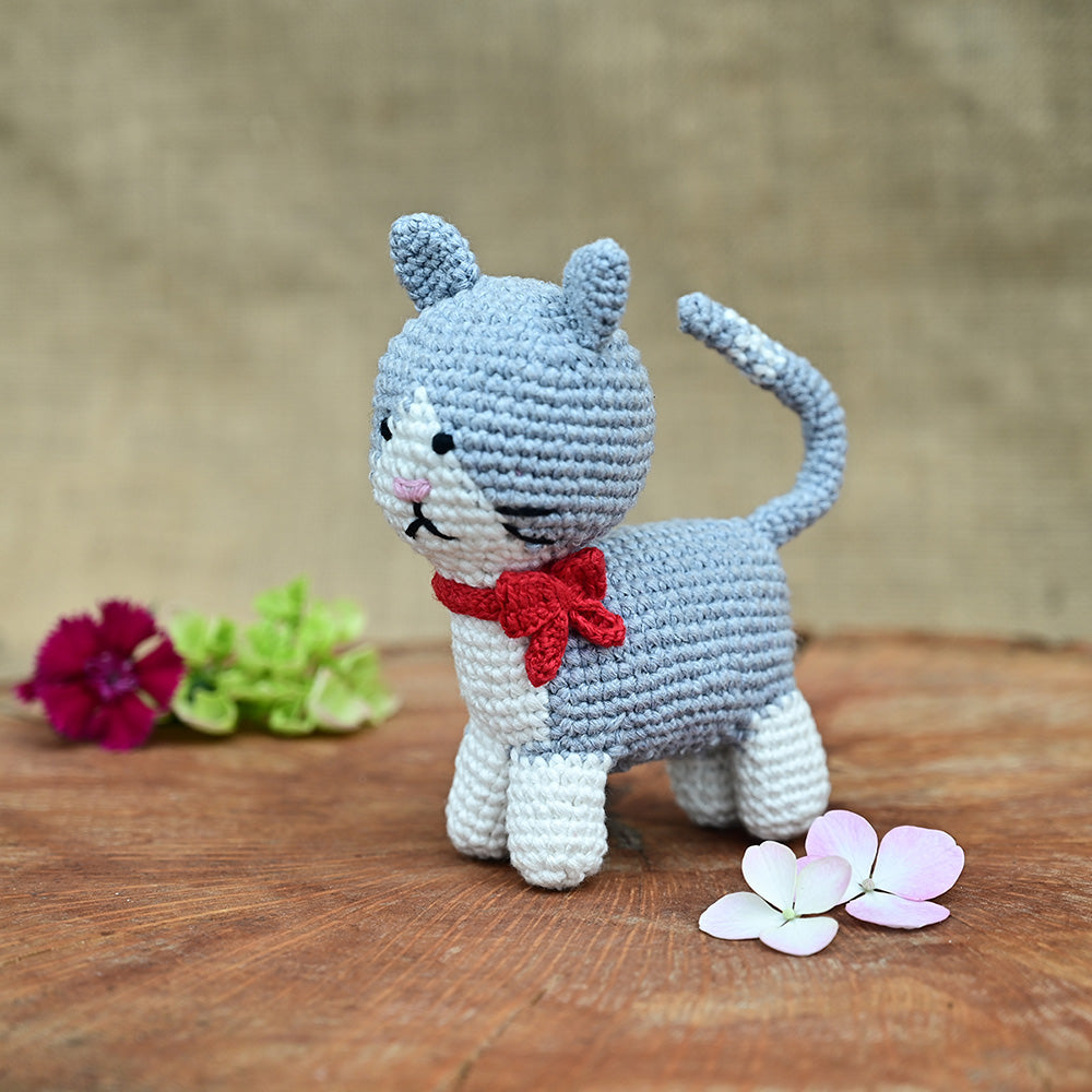 Himalayan Blooms Crochet Cat Toy