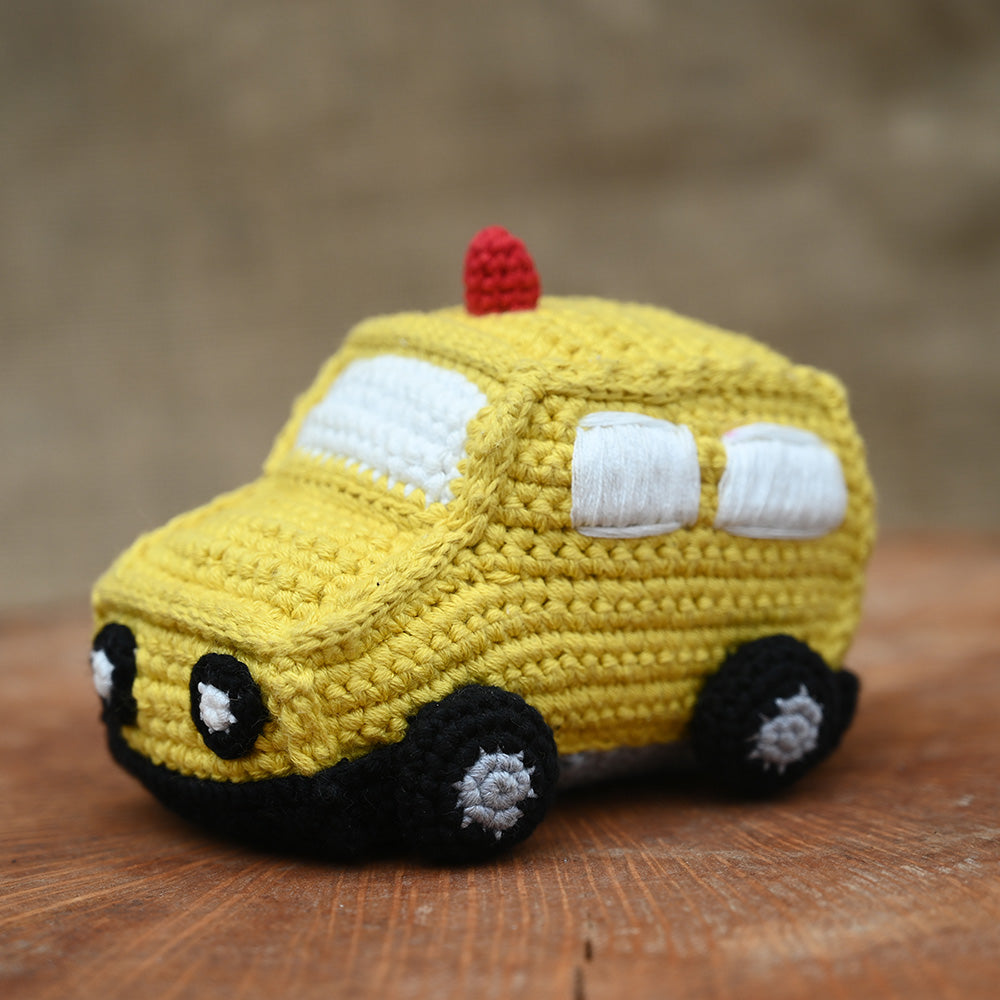 Himalayan Blooms Crochet Car Toy