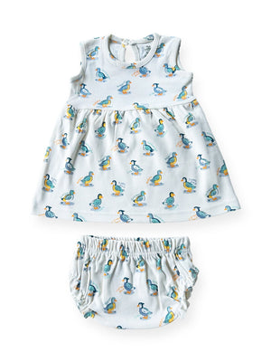 Duck Tales Girls Frock With Bloomer