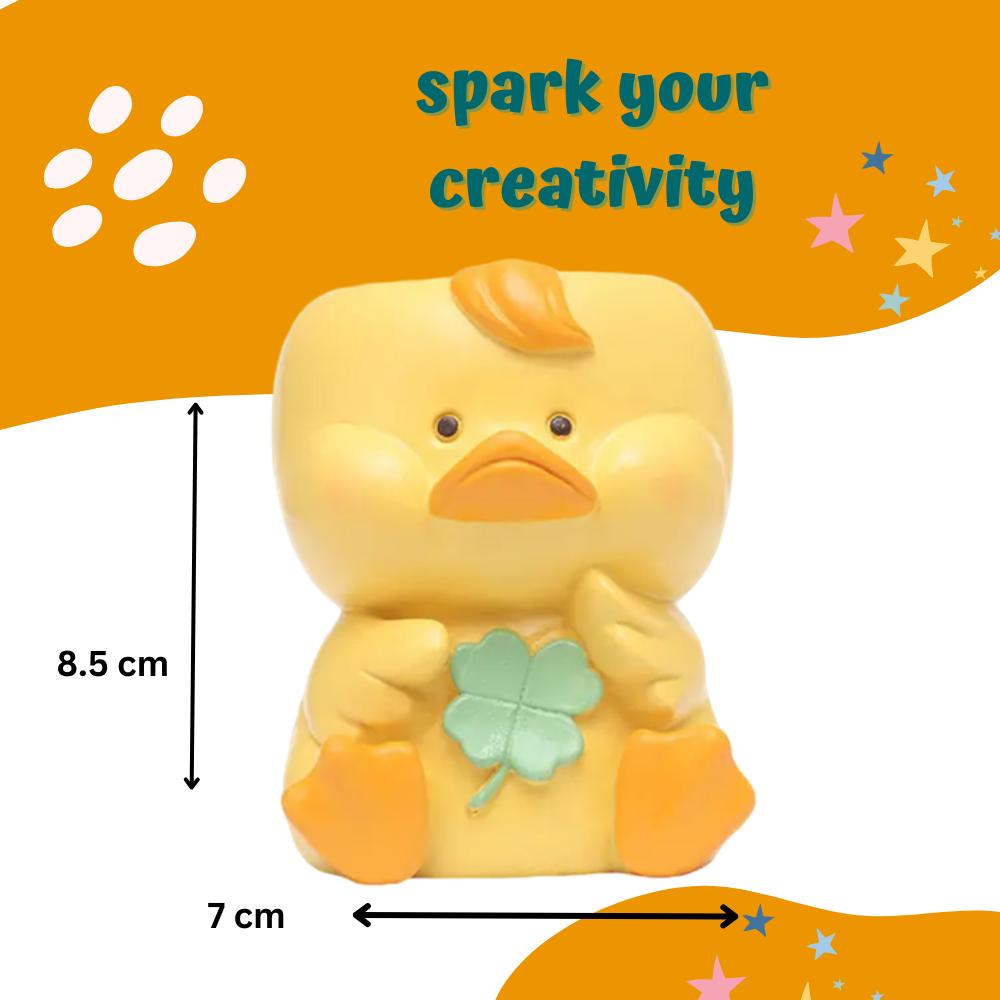 Craftopedia Paint Your Own Planter – Duckling
