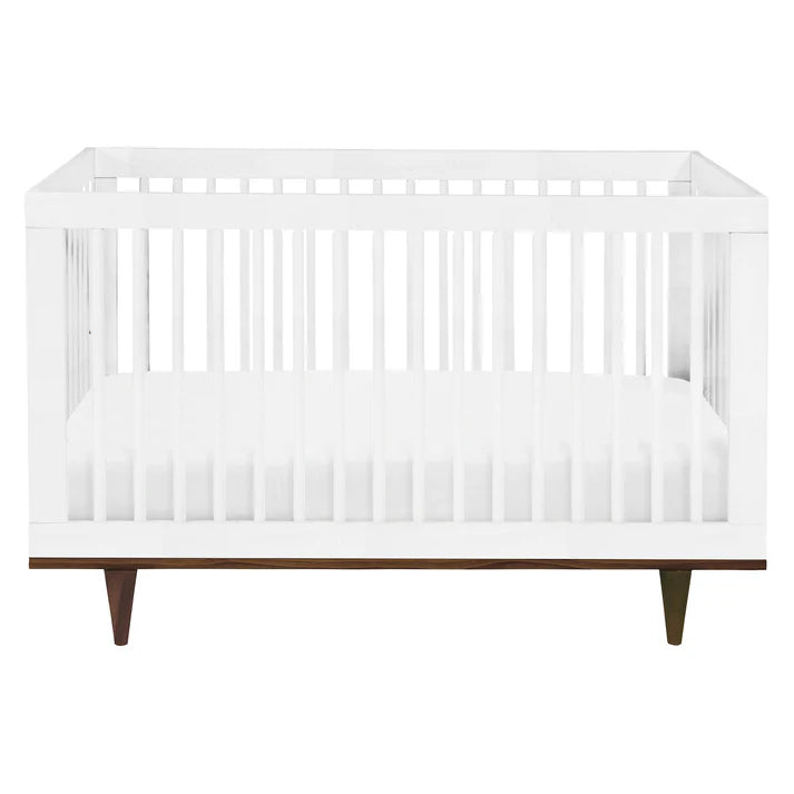 The Baby Atelier 100% Organic Modern Crib White