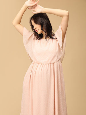 Dusk Serenade Maternity and Nursing Dress - DRS - AS - DUSR - S