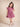 Dusty Petal Girls Embroidered Dress - Mauve Kids Casual Wear