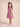 Dusty Petal Girls Embroidered Dress - Mauve Kids Casual Wear