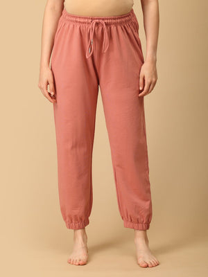 Dusty Rose Maternity Joggers - DEN - AN - DSTRSJG - S
