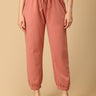 Dusty Rose Maternity Joggers - DEN - AN - DSTRSJG - S